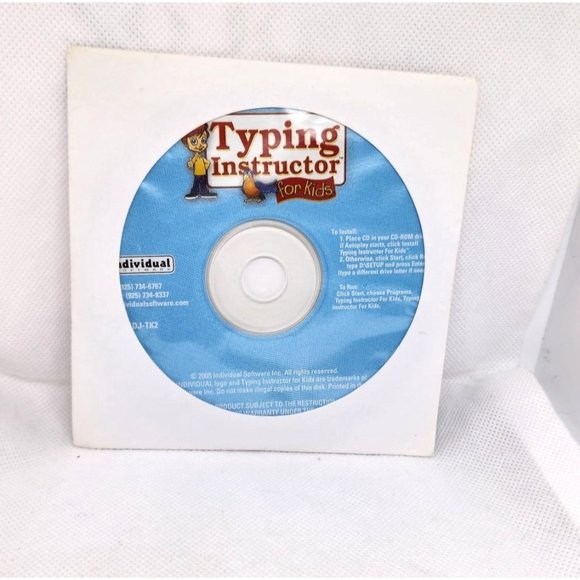 Typing Instructor For Kids 20052005 Individual Software Inc Learning CD - Picture 6 of 6